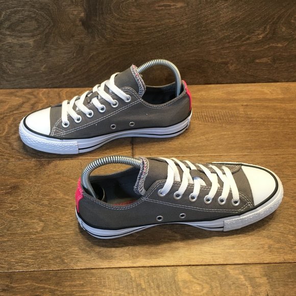 Converse Dual Tongue Gray Canvas Women's 7 Men's 5 - Picture 9 of 12